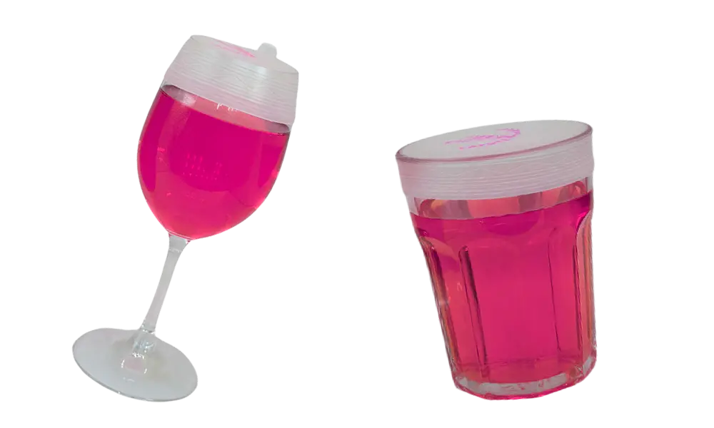 two-cups-with-condom two cups with condom